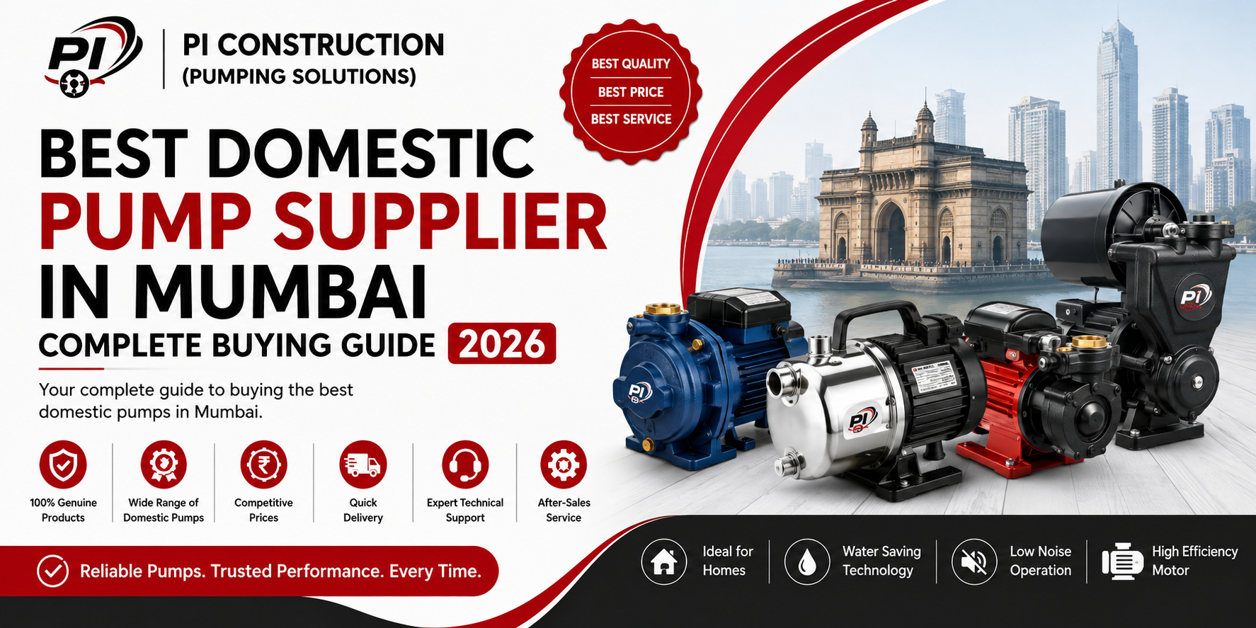  Best Domestic Pump Supplier in Mumbai: Complete Buying Guide 2026