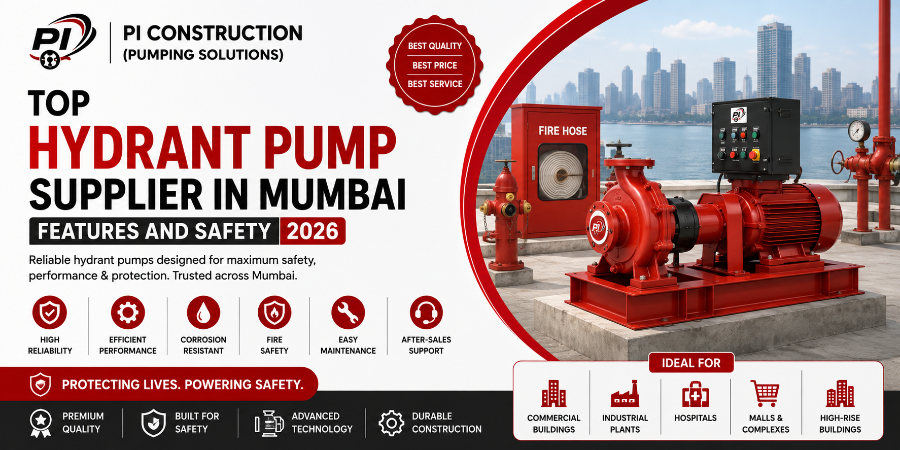 Top Hydrant Pump Supplier in Mumbai Features and Safety 2026