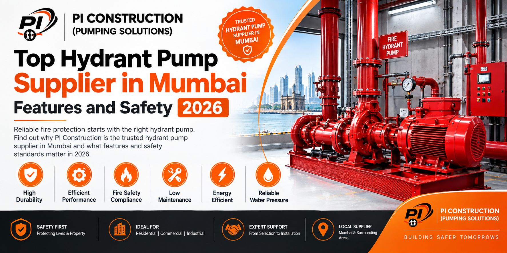 Top Hydrant Pump Supplier in Mumbai Features and Safety 2026